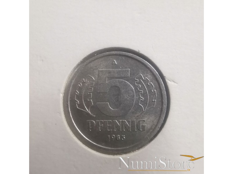 5 Pfennig 1983