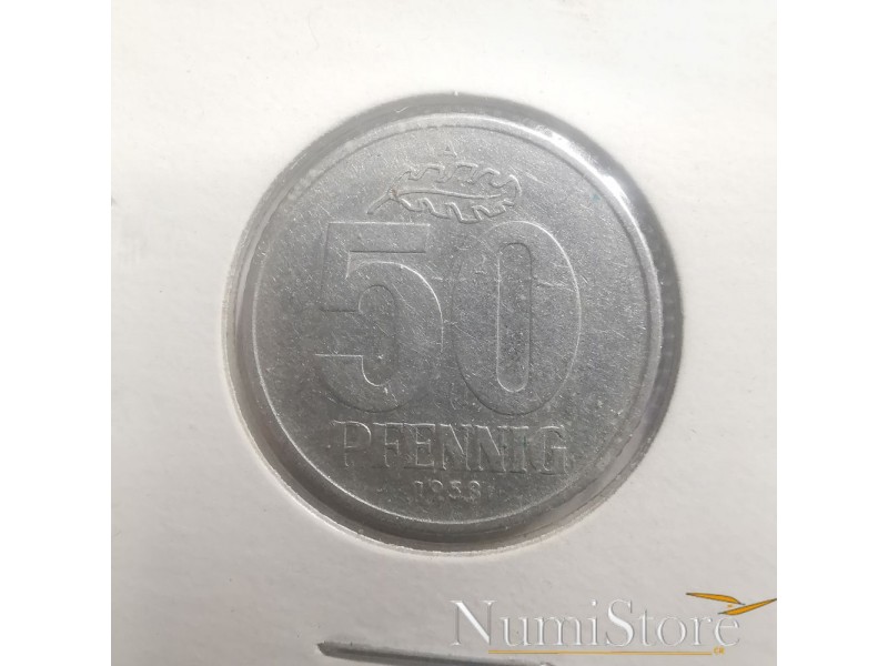 50 Pfennig 1958