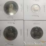 Set 4 Monedas Suiza