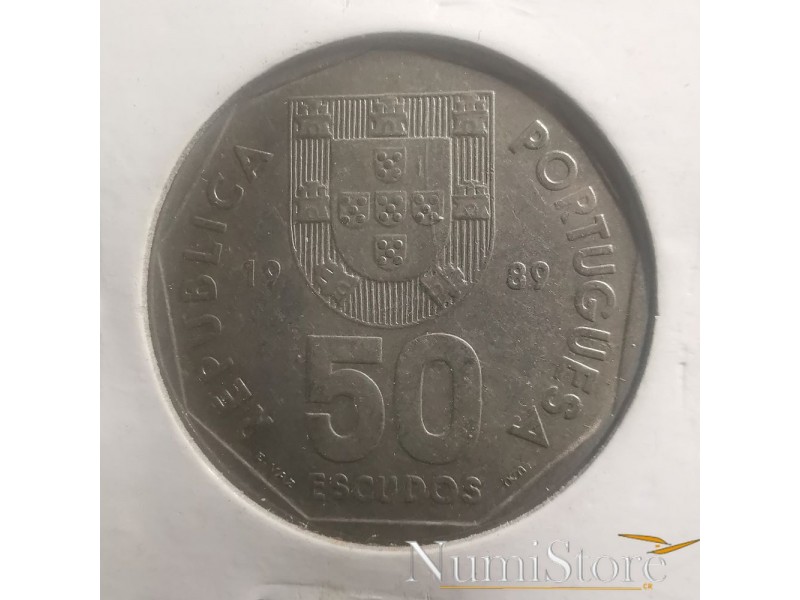 50 Escudos 1989
