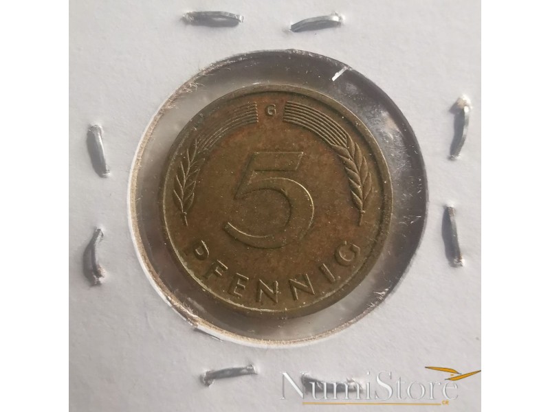 5 Pfennig 1976