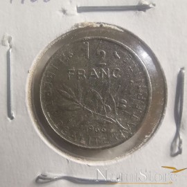 1/2 Franc 1966