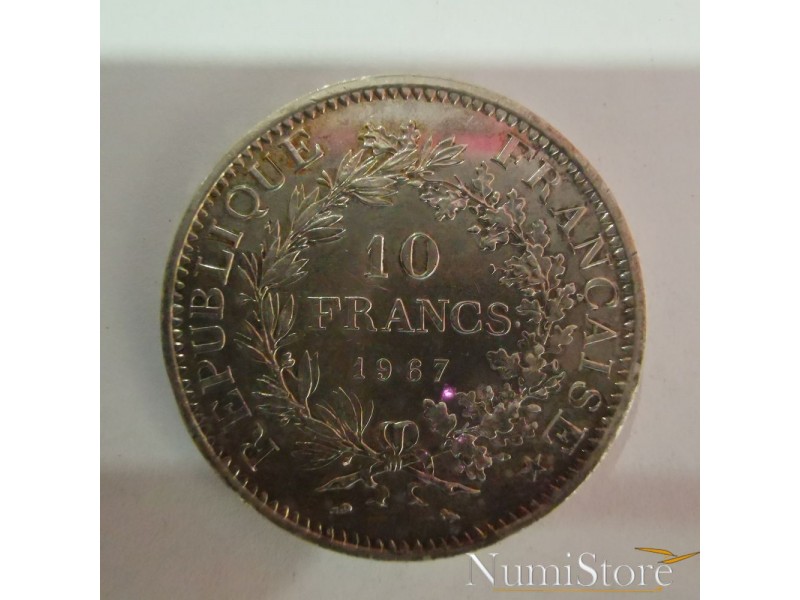 10 Francs 1967