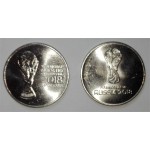 Mundial Rusia Set 2 Conmemorativas 25 Rublos 2018 (Moneda #1 y #2)