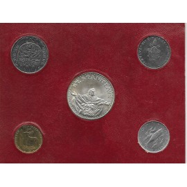 Set Monedas y Medallas de Vaticano Juan Pablo II 1976-1977 (Souvenir)