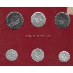 Set Monedas Vaticano Año 1956 MCMLVI